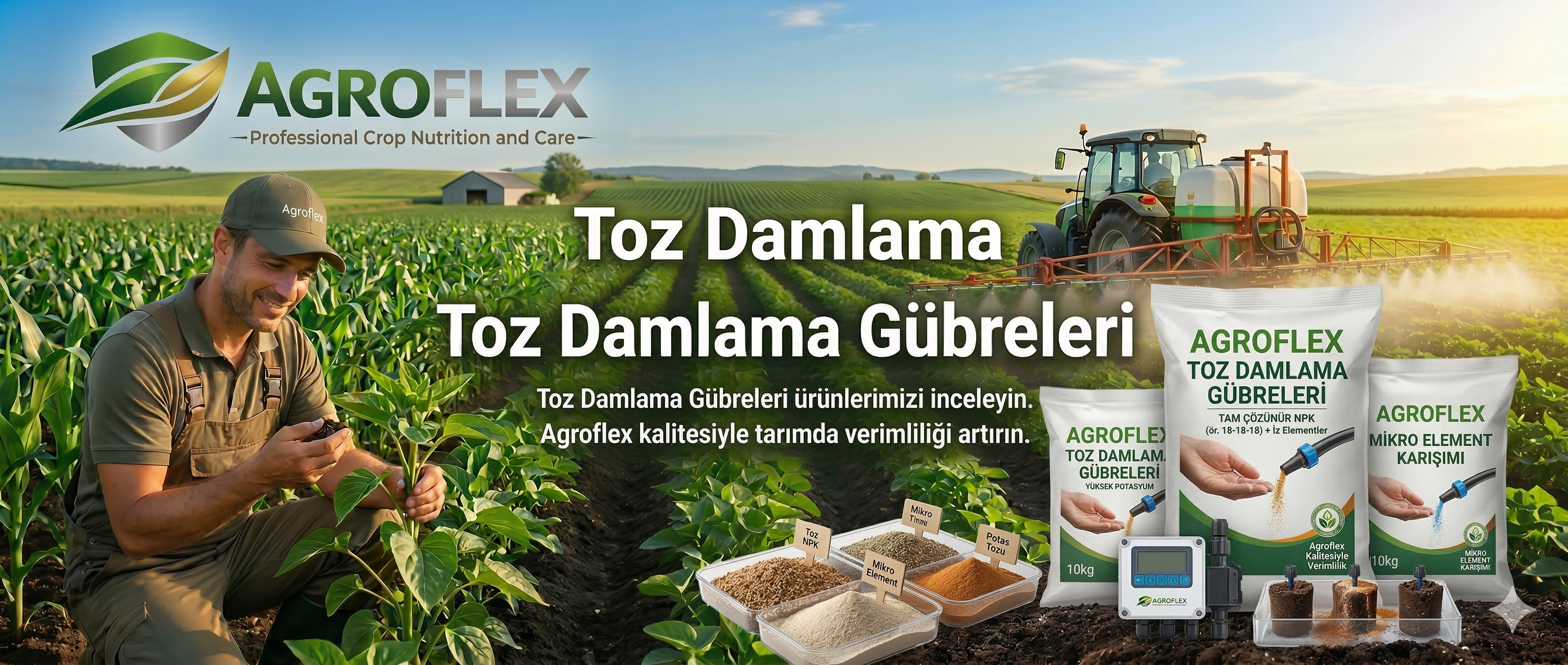 Toz Damlama Gübreleri